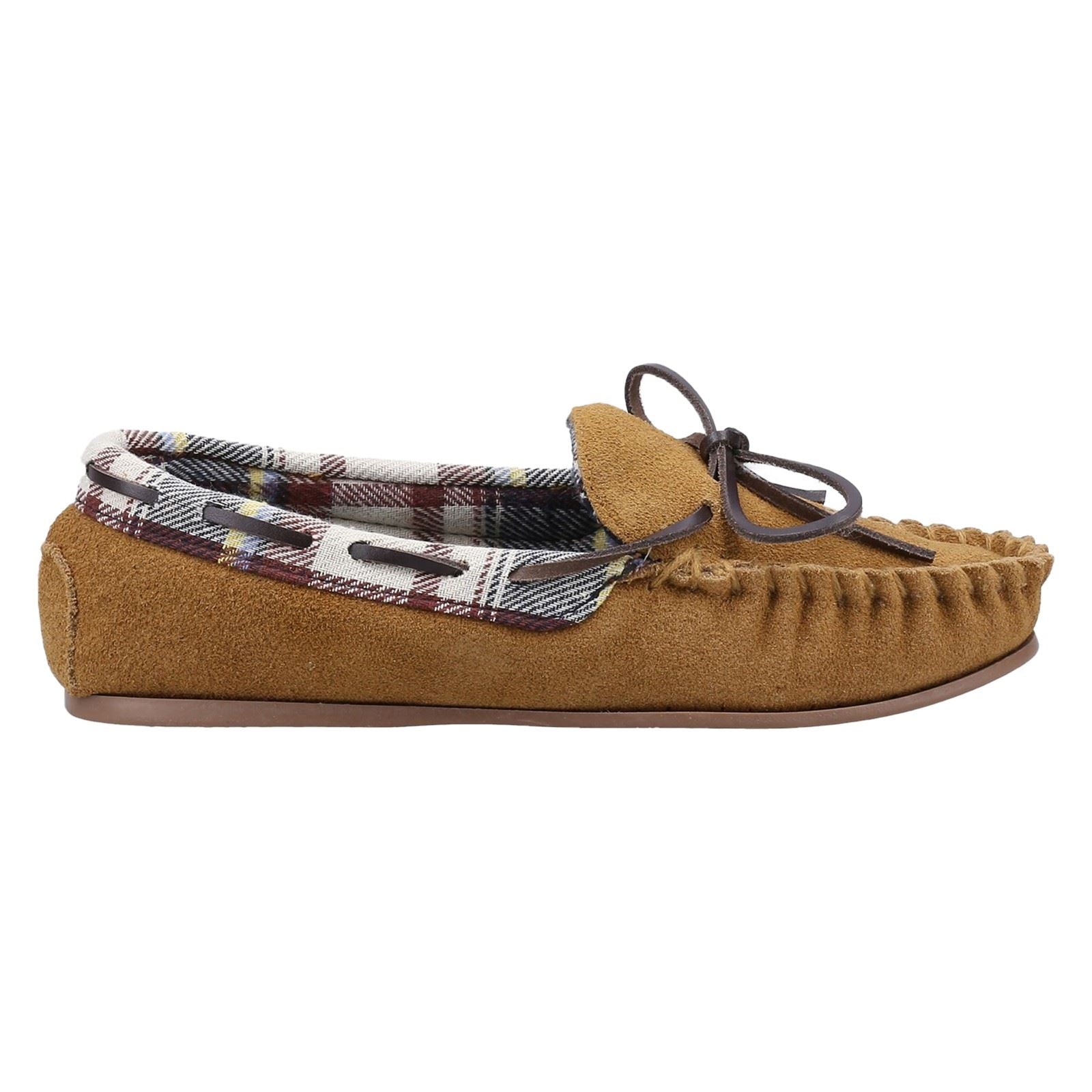 Cotswold Chatsworth Chaussons Pour Femmes En Daim Beige