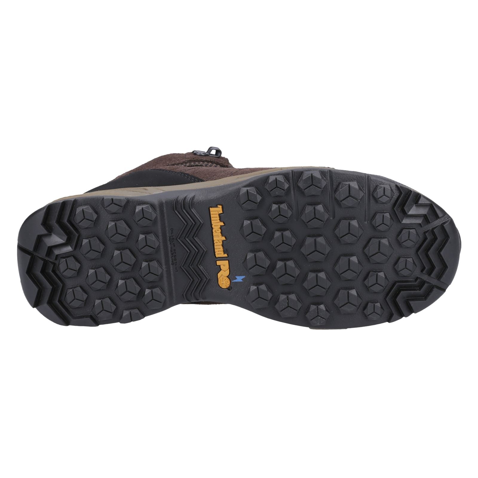 Timberland Pro Bottes De Sécurité En Cuir Brun Foncé Switchback