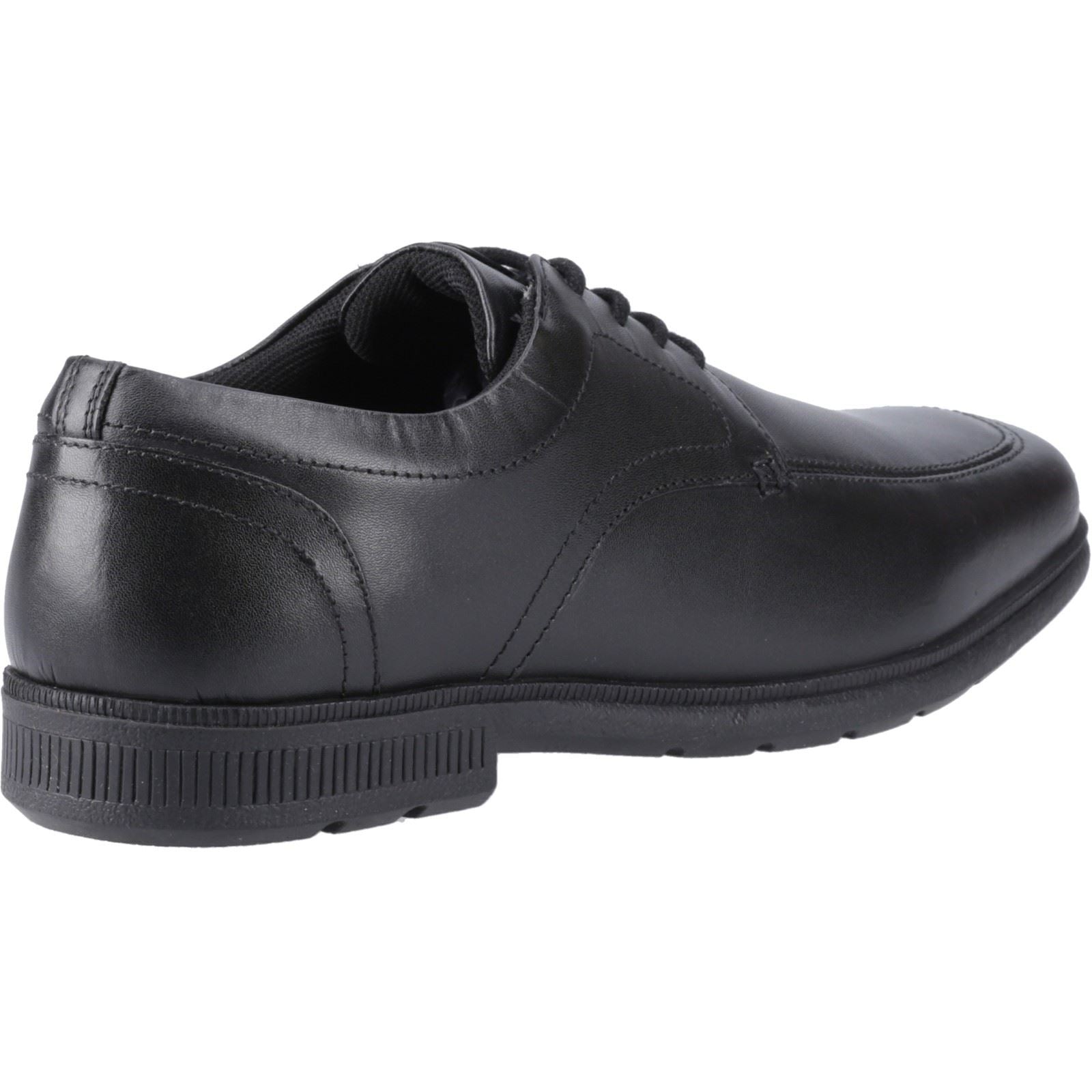 Pod Hornet Chaussures Noires Pour Garçons En Cuir.