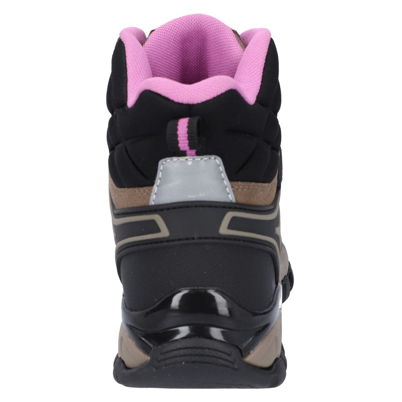 Hi-Tec V-Lite Explorer WP Bottes De Randonnée En Cuir Velours De Vache Pour Femmes Marron/lilas