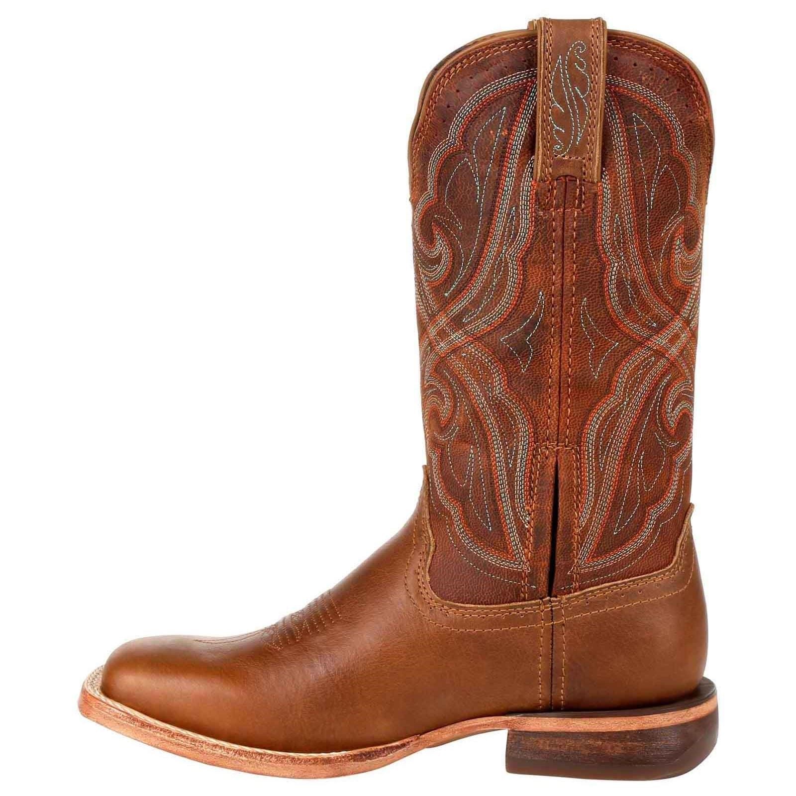 Durango Arena Pro Bottes En Cuir Pour Femmes En Marron Châtaigne