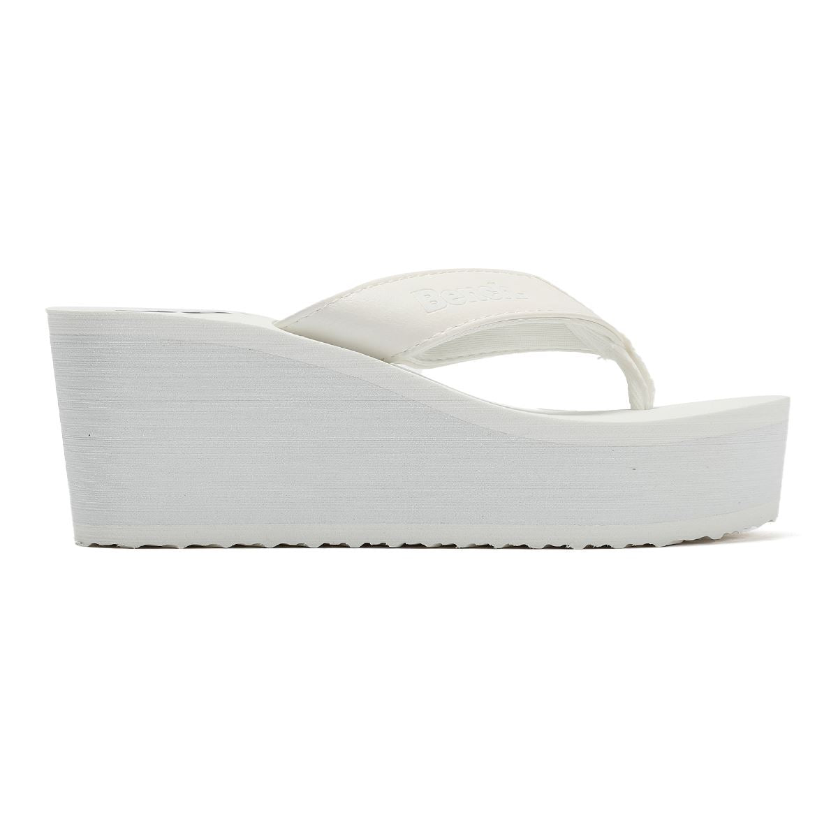 Bench Vacay Tongs Blanches Pour Femmes