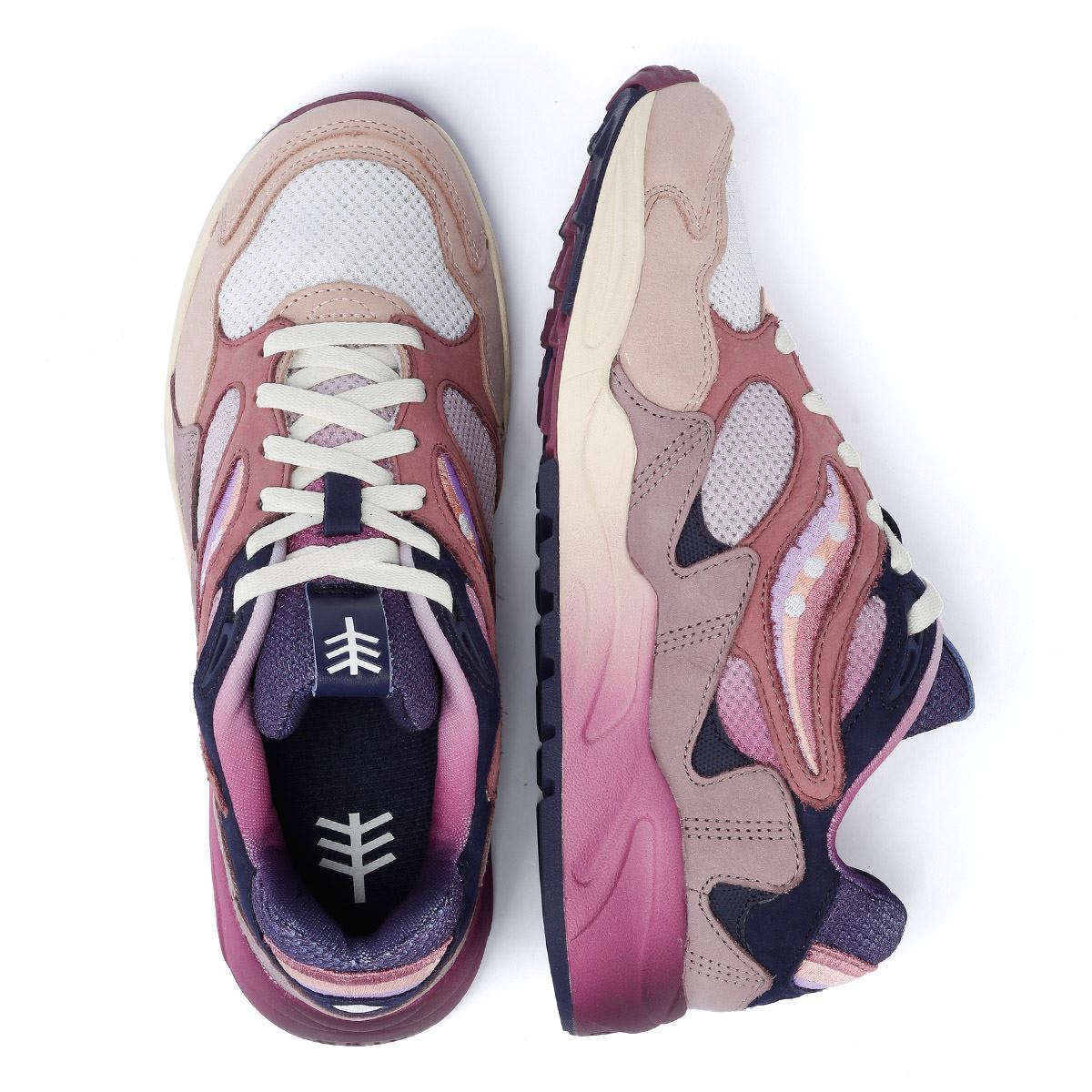 Saucony Shadow 2 Baskets Lilas/Bleues