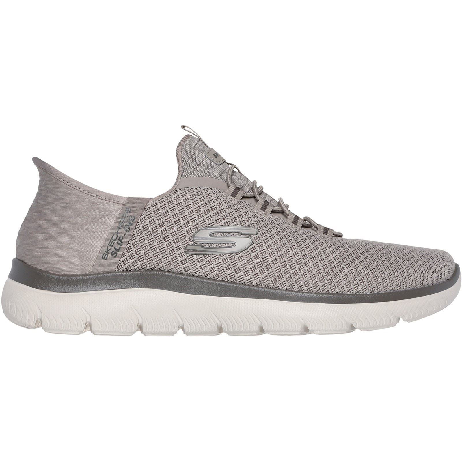 Skechers Slip-ins: Summits - High Range Sneakers Pour Hommes En Polyester De Couleur Taupe