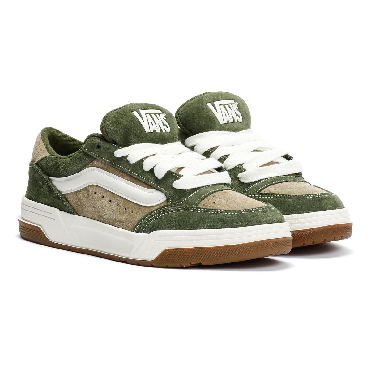 Vans Hylane Baskets Vertes Pour Hommes