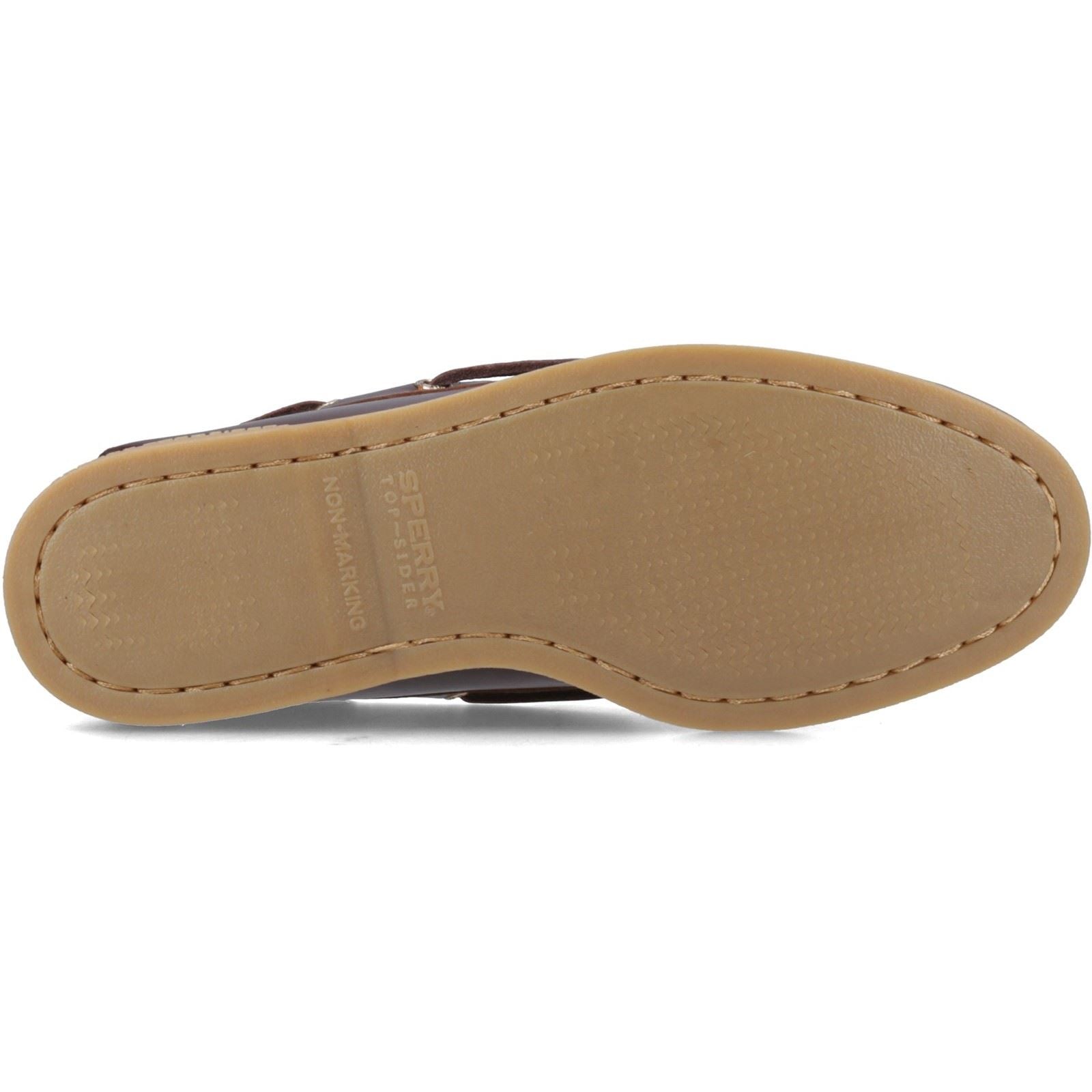 Sperry Authentic Gold Cup Chaussures De Bateau En Cuir Marron Pour Homme