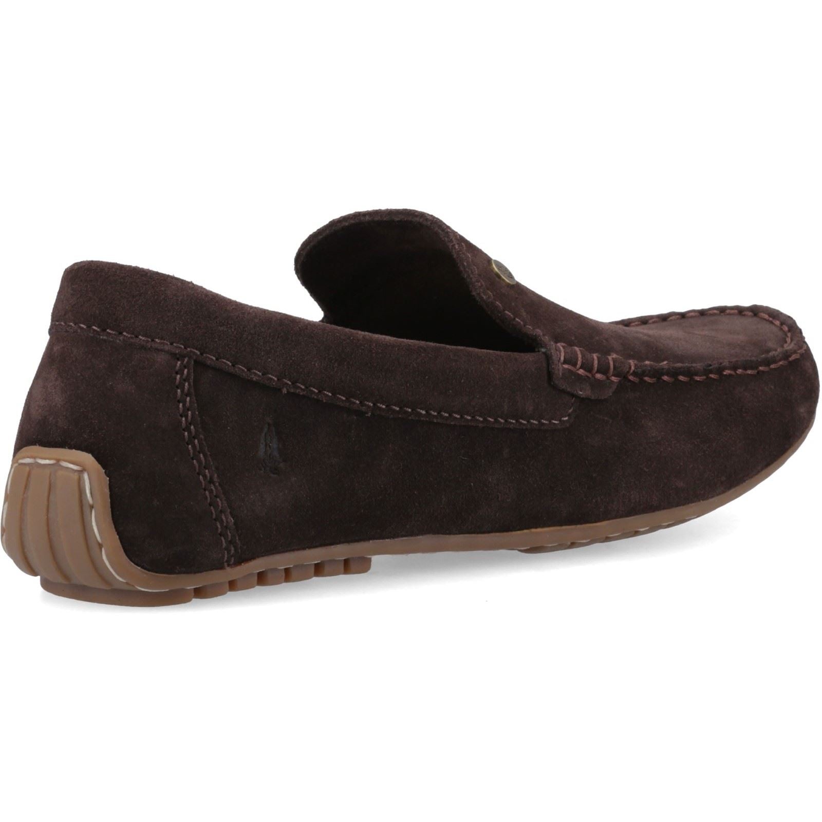 Hush Puppies Ralph Suede Mocassins En Cuir Marron Pour Hommes