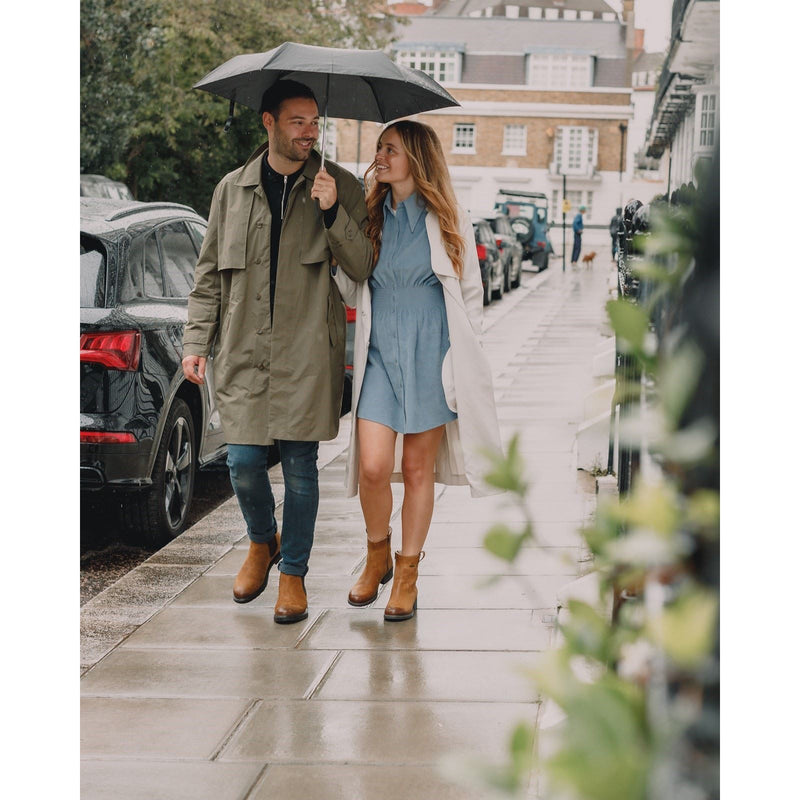 Hush Puppies Saskia Bottes En Daim Pour Femme En Couleur Beige