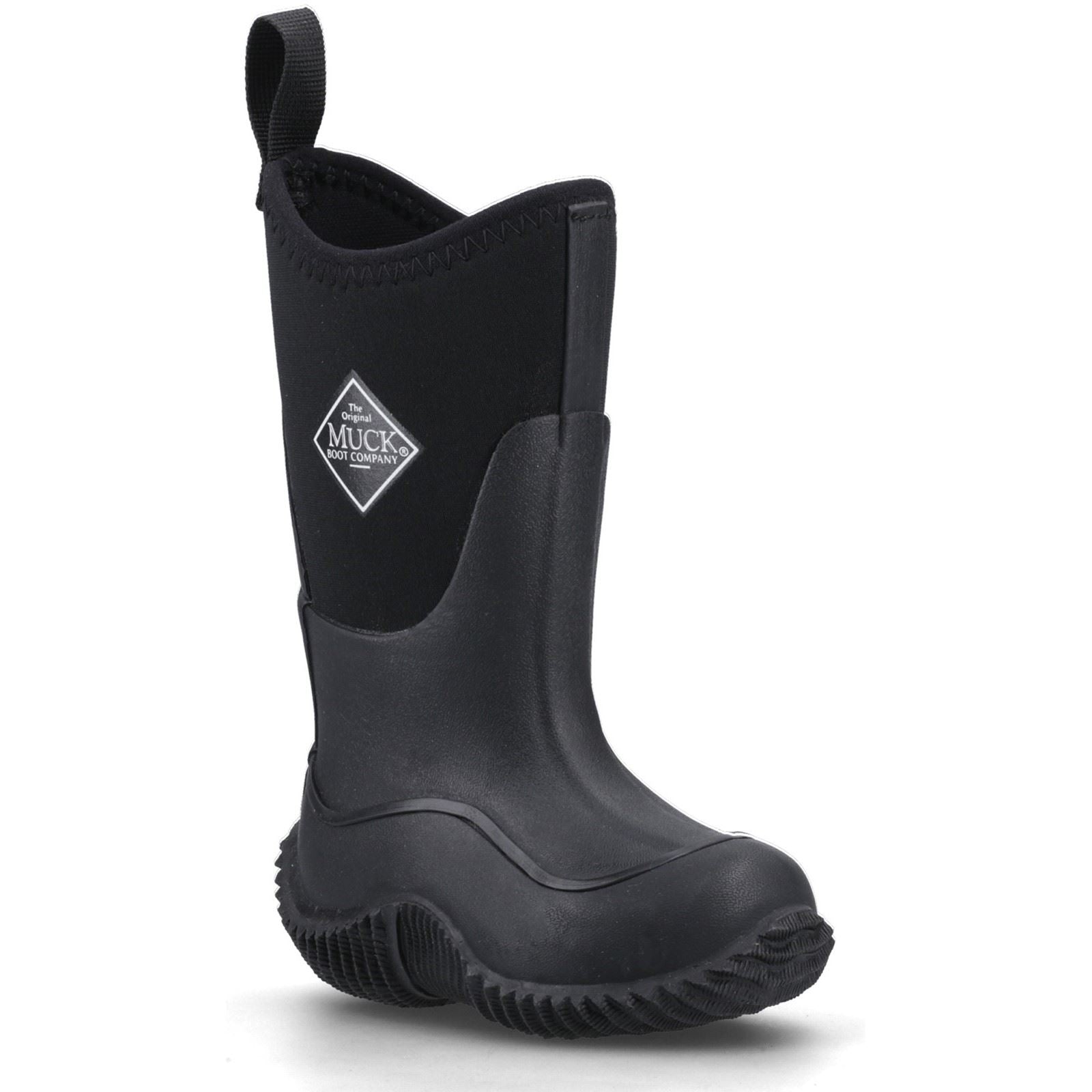 Muck Boots Hale Bottes En Caoutchouc Pour Enfants Unisexes Noires