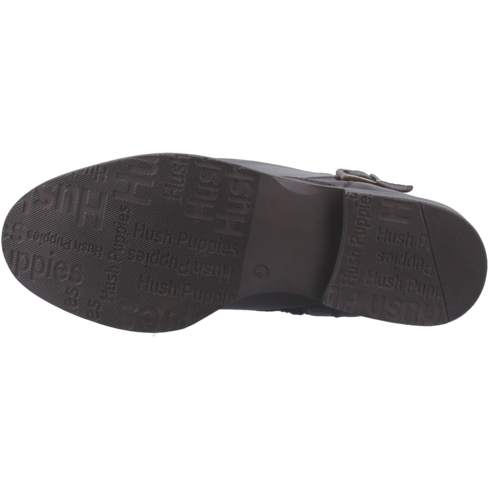 Hush Puppies Victoria Bottes En Cuir Marron Pour Femmes