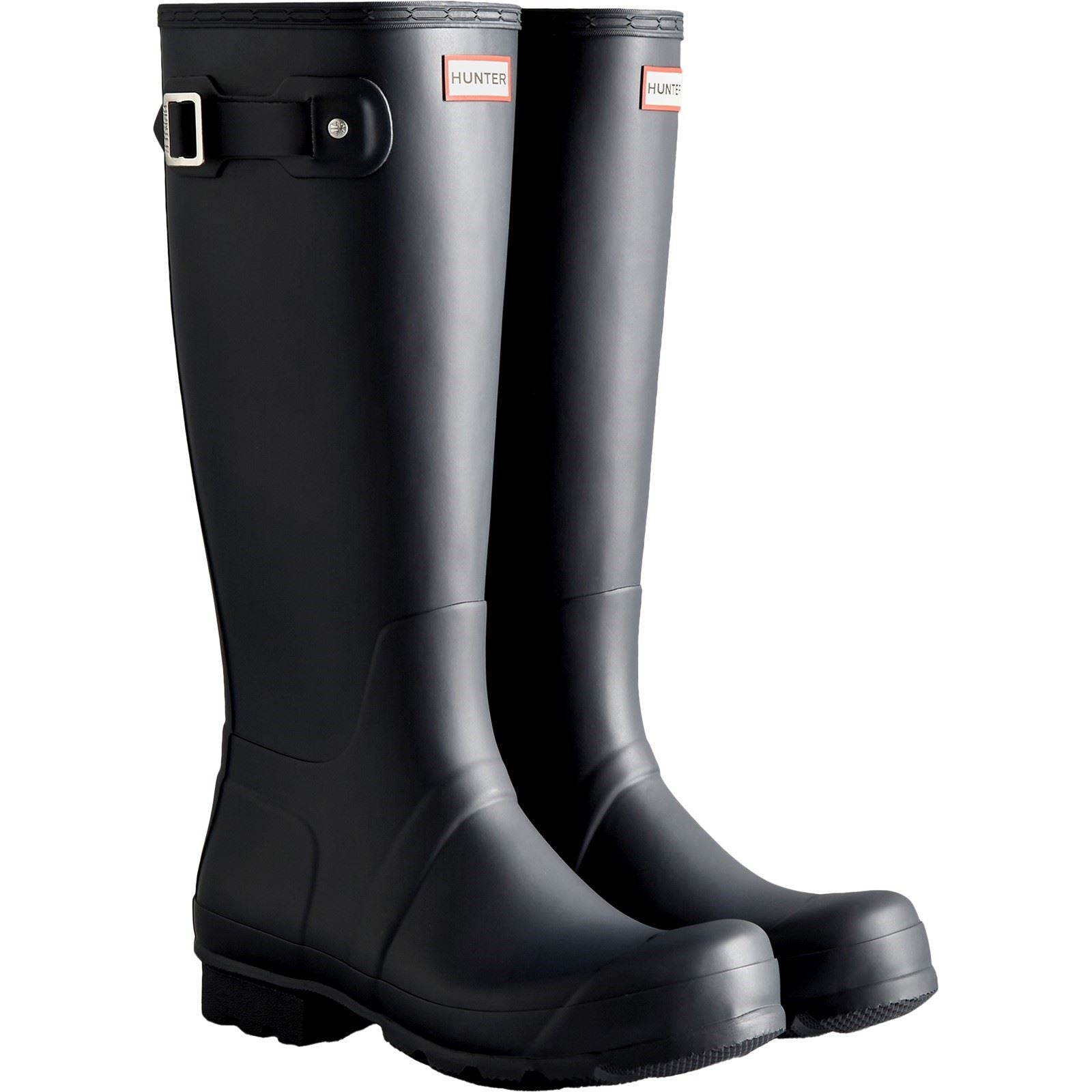 Hunter Original Tall Bottes En Caoutchouc Pour Hommes En Bleu Marine