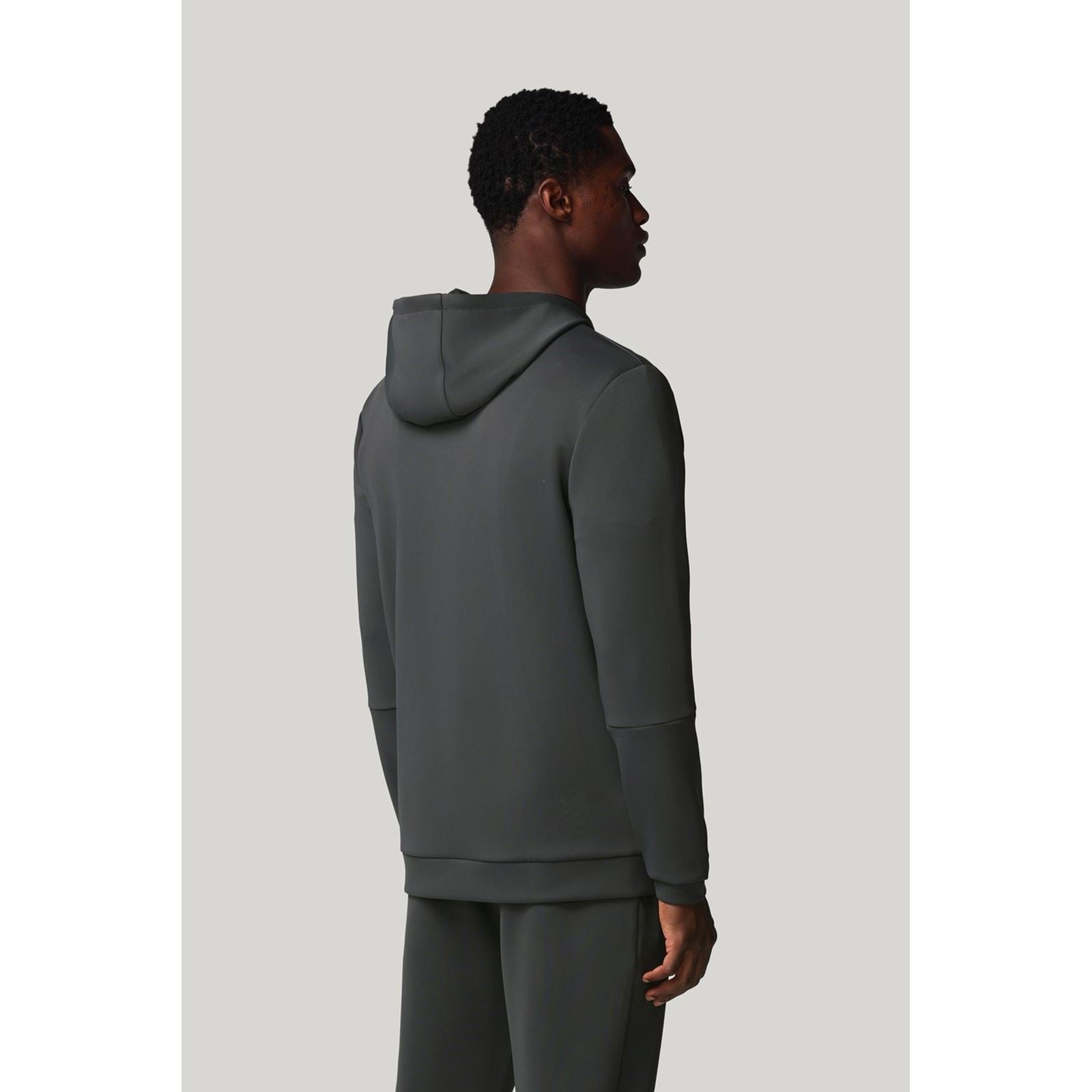 Castore Flex Full Zip Sweat À Capuche Gris Pour Homme