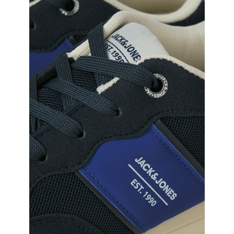 Jack & Jones Spirit Runner Baskets Médiévales Pour Hommes En Polyuréthane Bleu.