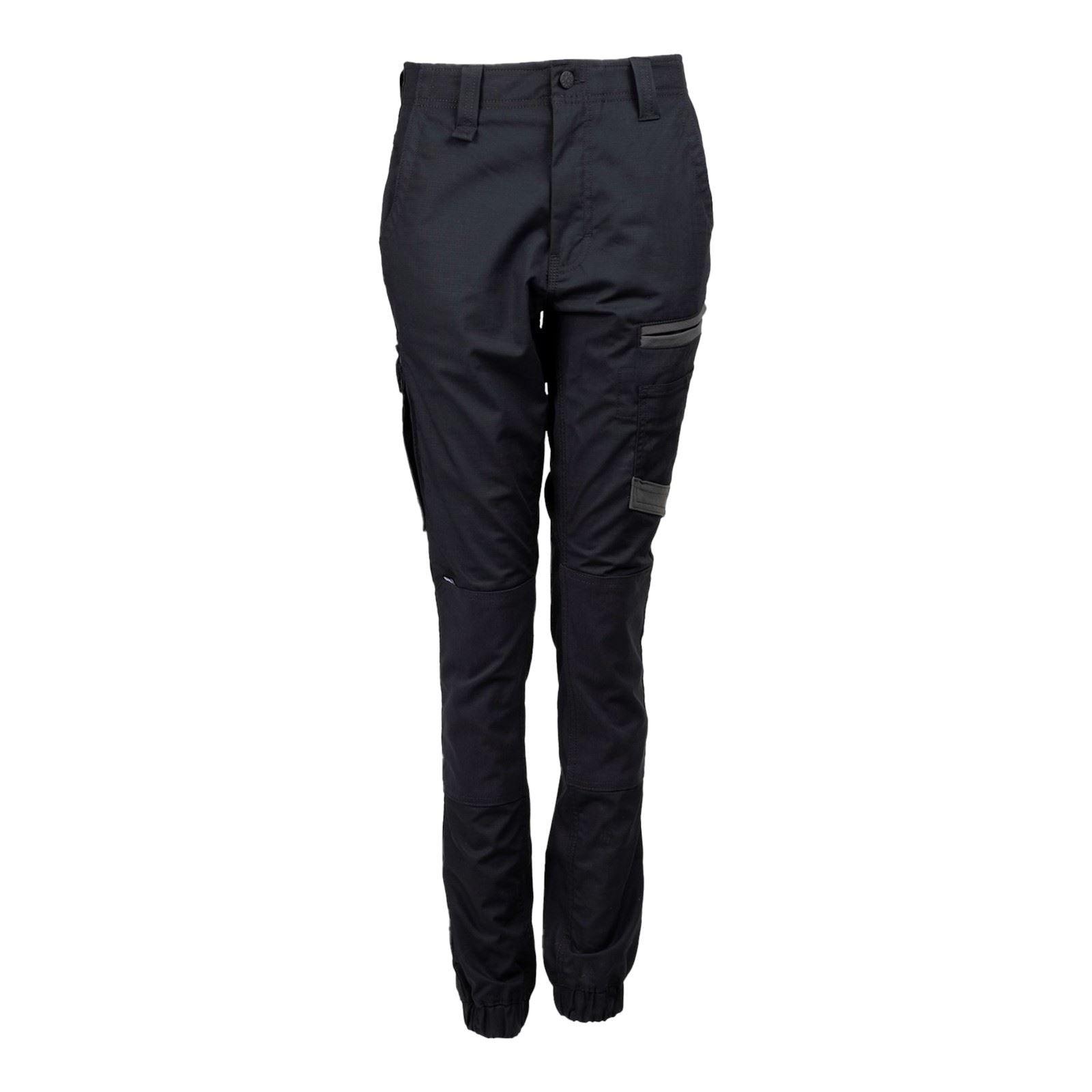 Hard Yakka Raptor Cuffed Pantalon Outdoor Noir En Coton Pour Femmes