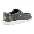 HEYDUDE Wally Jute Chaussures Mocassins Pour Hommes En Jute Vert Mer.