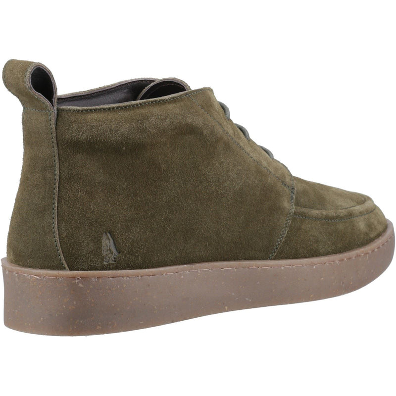 Hush Puppies Rory Bottes Homme En Daim Kaki