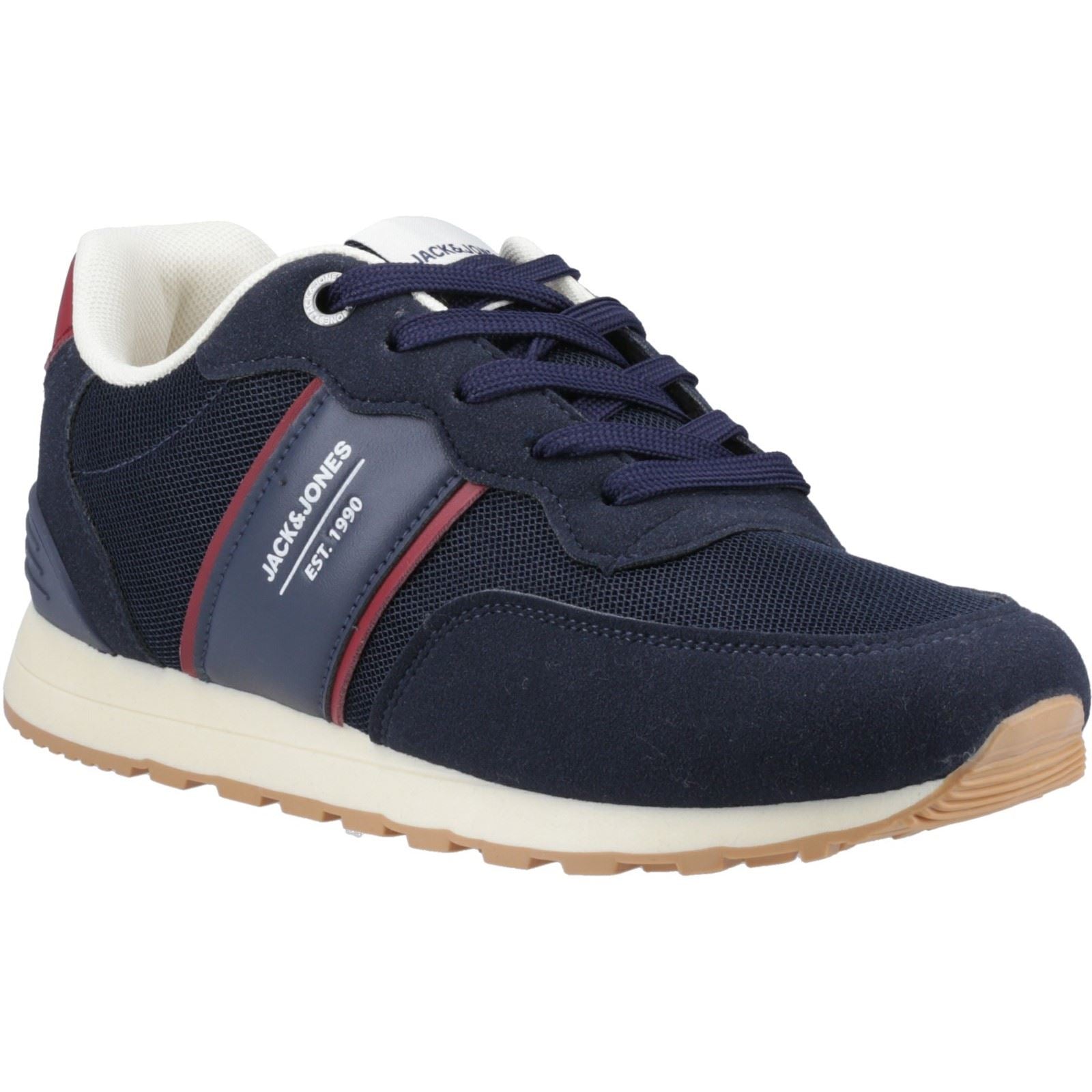Jack & Jones Spirit Runner Baskets Bleues Marine Pour Hommes
