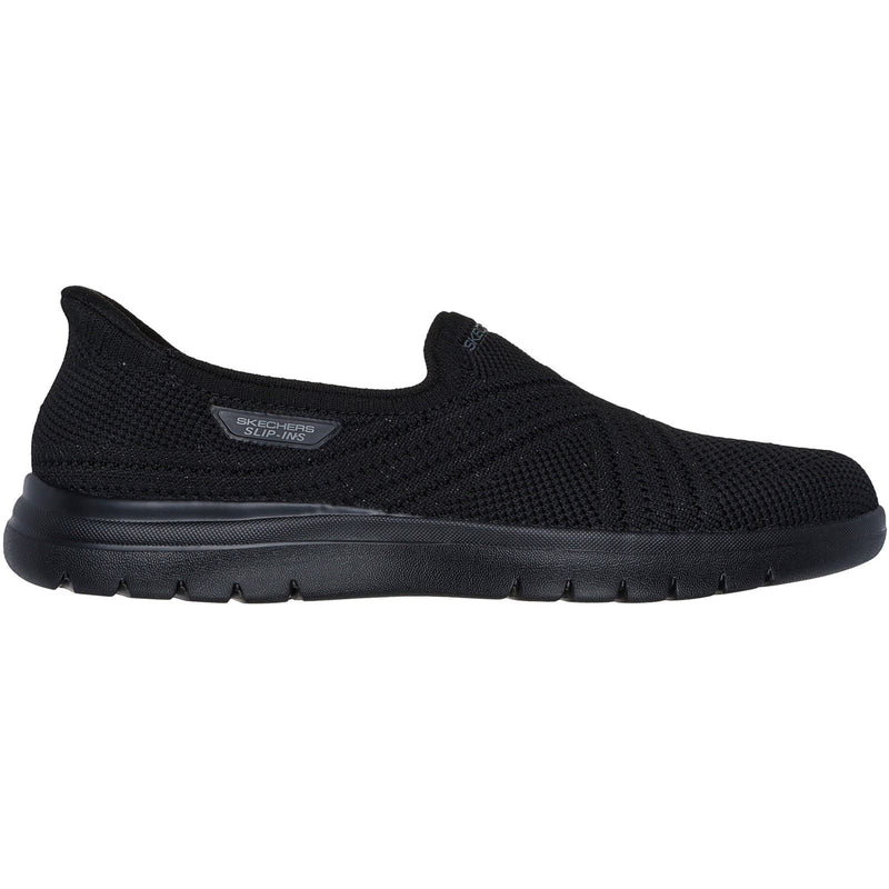 Skechers On-the-GO Flex Excellency Baskets Noires Pour Femmes En Toile