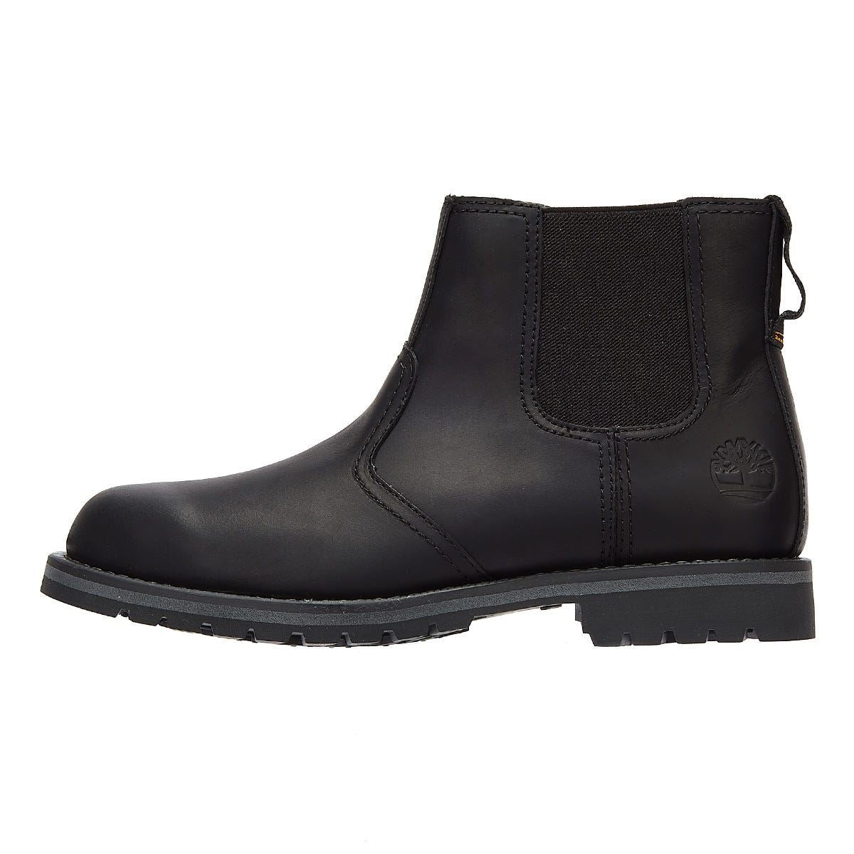 Timberland Bottes Noires Pour Hommes Larchmont Ii Chelsea