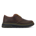Dr. Martens Chaussures À Lacets Crewson Lo Crazy Horse Marron Foncé