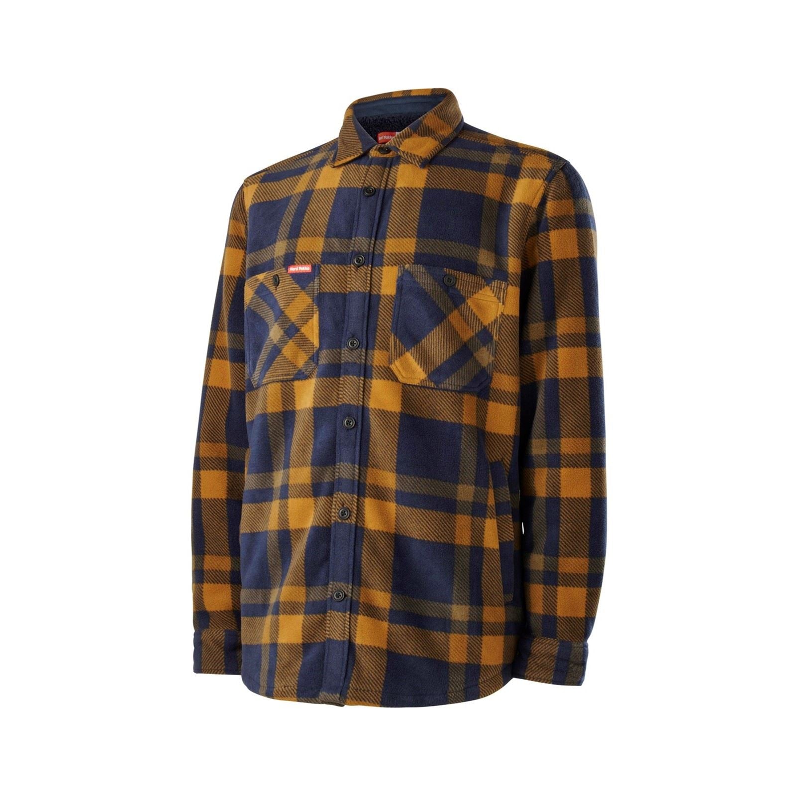 Hard Yakka Sherpa Veste En Polaire Brune Pour Homme