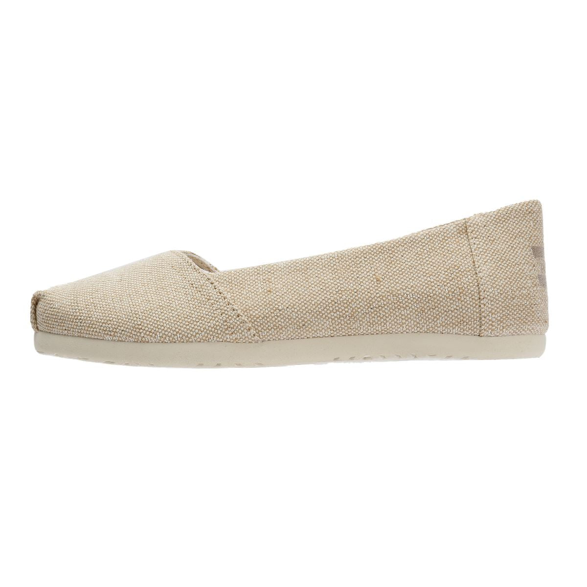 TOMS Alpargata Ballet Espadrilles En Toile Beige Pour Femmes