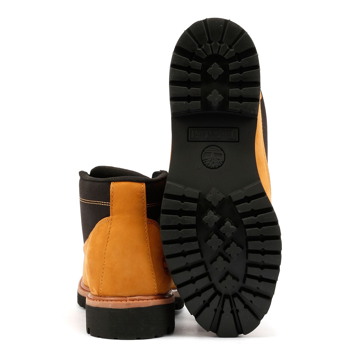 Timberland Mid Lace Chukka Workwear II Chaussures Pour Hommes En Cuir Jaune