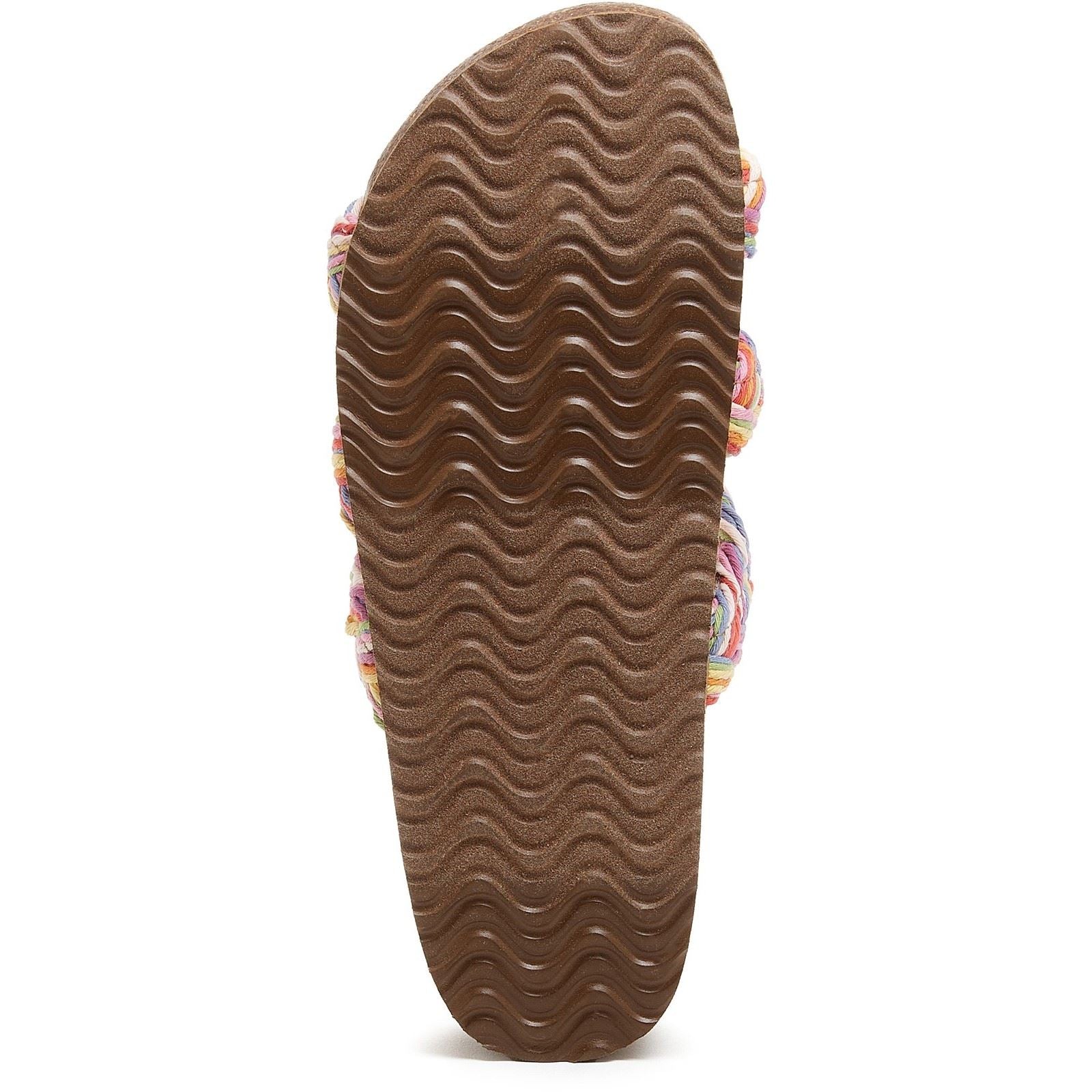 Rocket Dog Ashley String Braid Sandales Arc-En-Ciel En Coton Pour Femmes