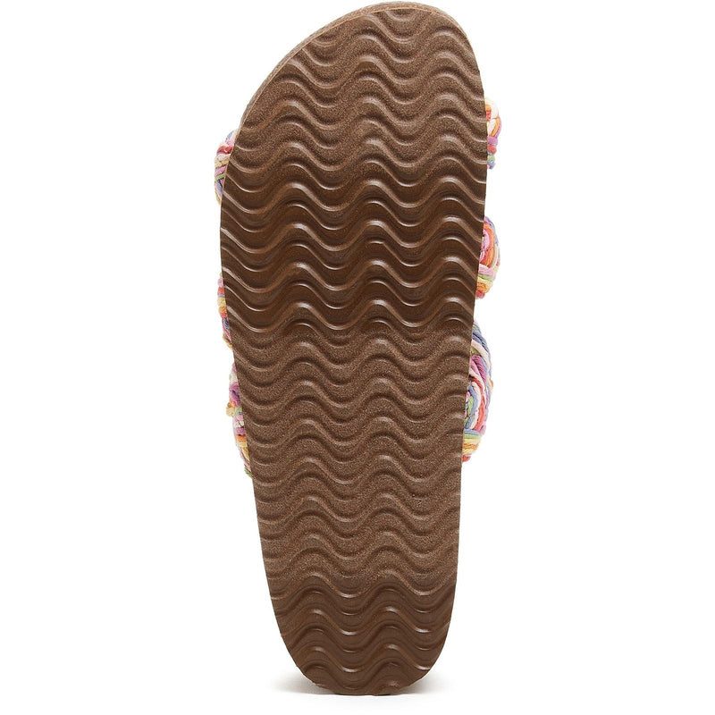 Rocket Dog Ashley String Braid Sandales Arc-En-Ciel En Coton Pour Femmes
