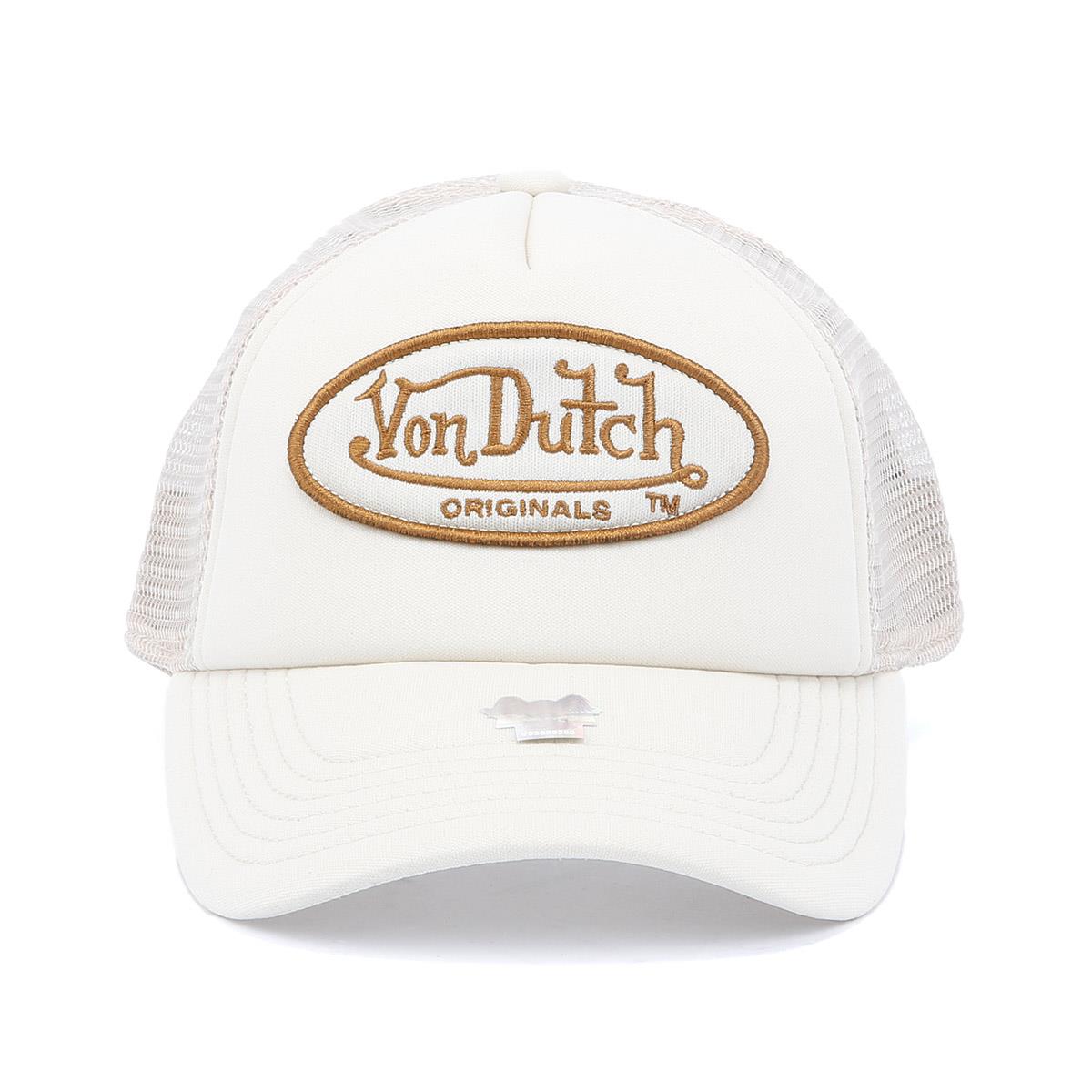Von Dutch Trucker Tampa Casquettes En Coton Beige
