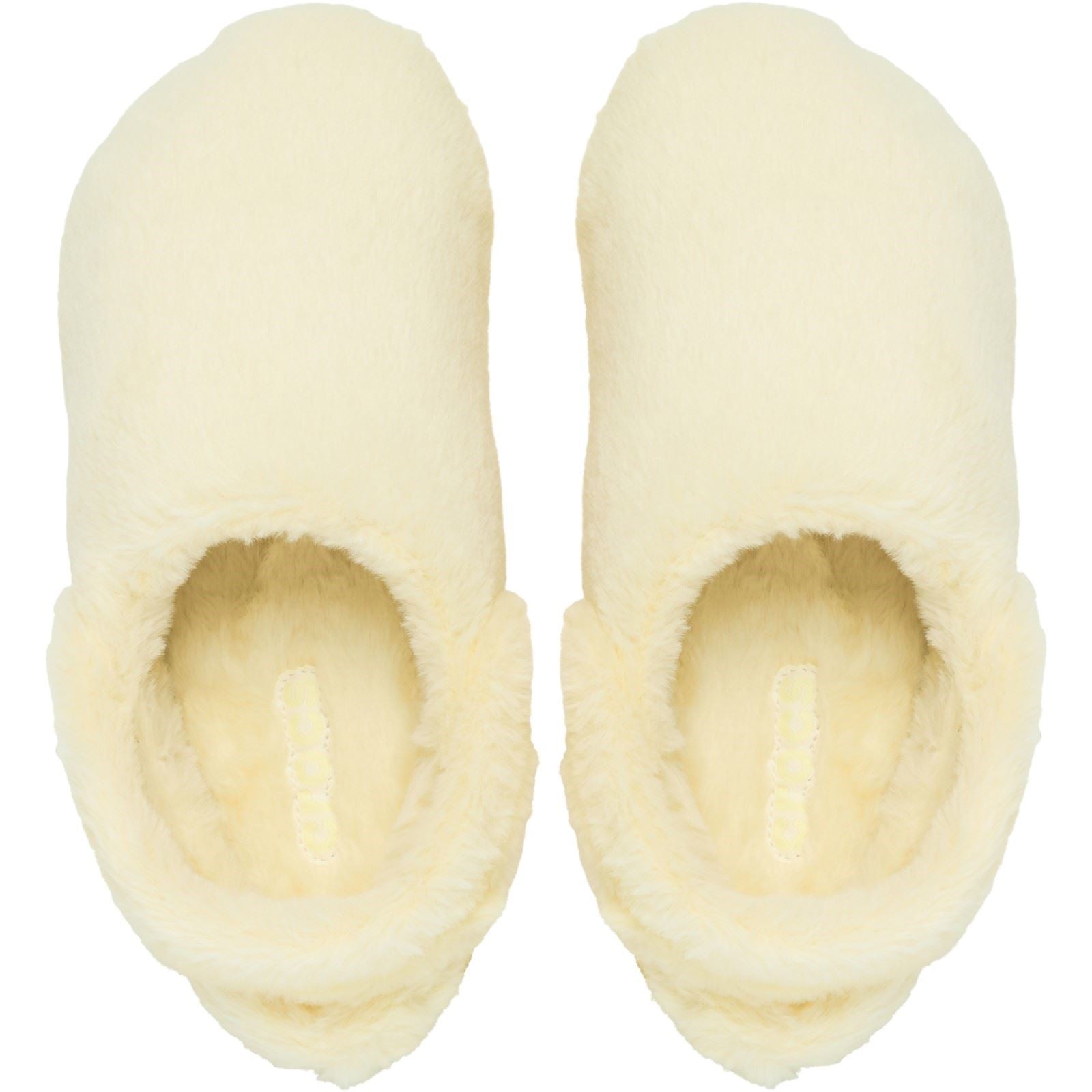 Crocs Classic Unfurgettable Sabots En Polyester Pour Femmes Vanille