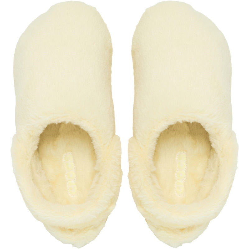 Crocs Classic Unfurgettable Sabots En Polyester Pour Femmes Vanille