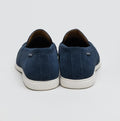 Ben Sherman Amarillo Chaussures Basses Bleues Pour Hommes En Suède