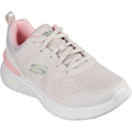 Skechers Skech-Air Dynamight 2.0 New Heights Chaussures De Sport Pour Femmes En Textile Naturel/Rose