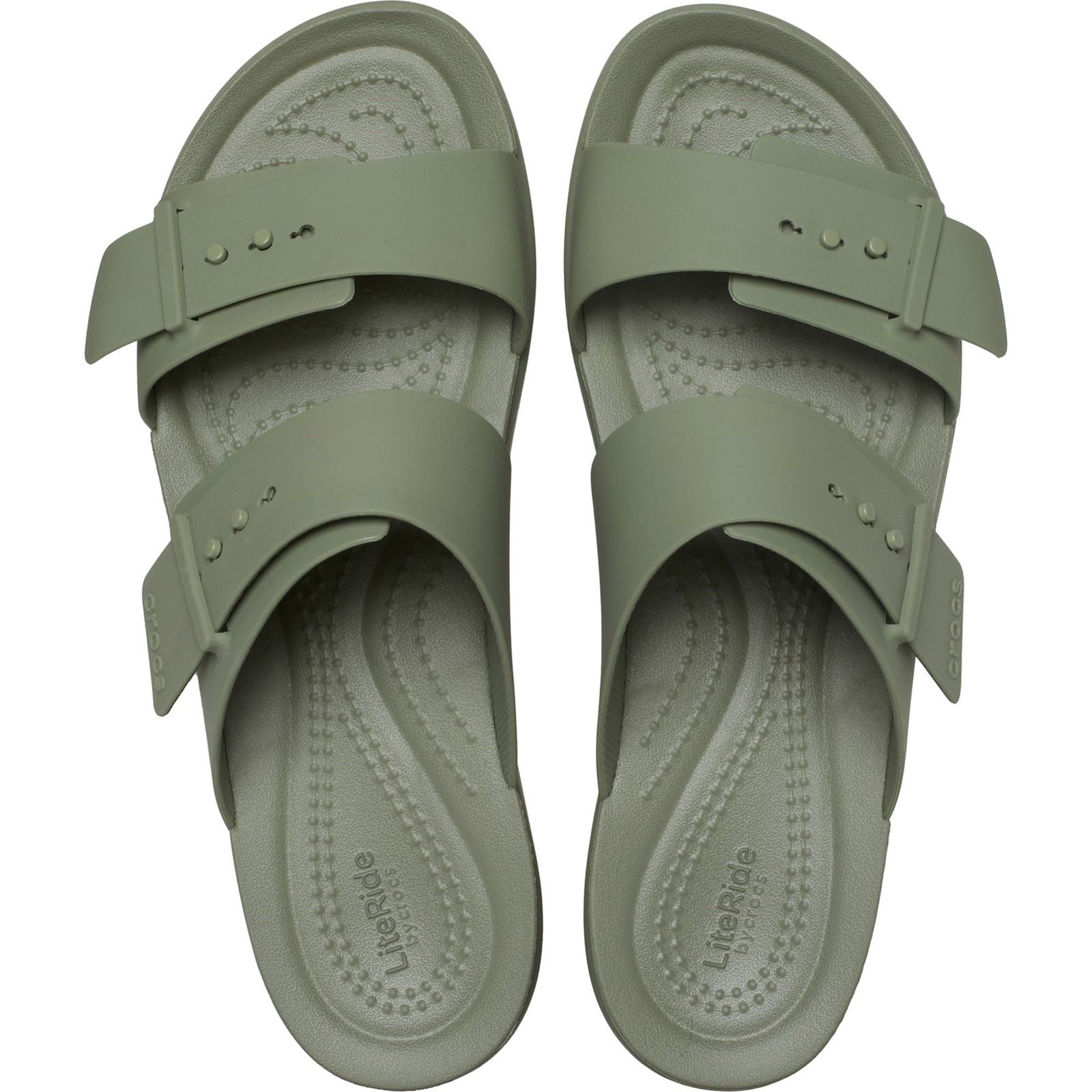 Crocs Brooklyn Buckle Sandales Cargo Pour Femmes Eva