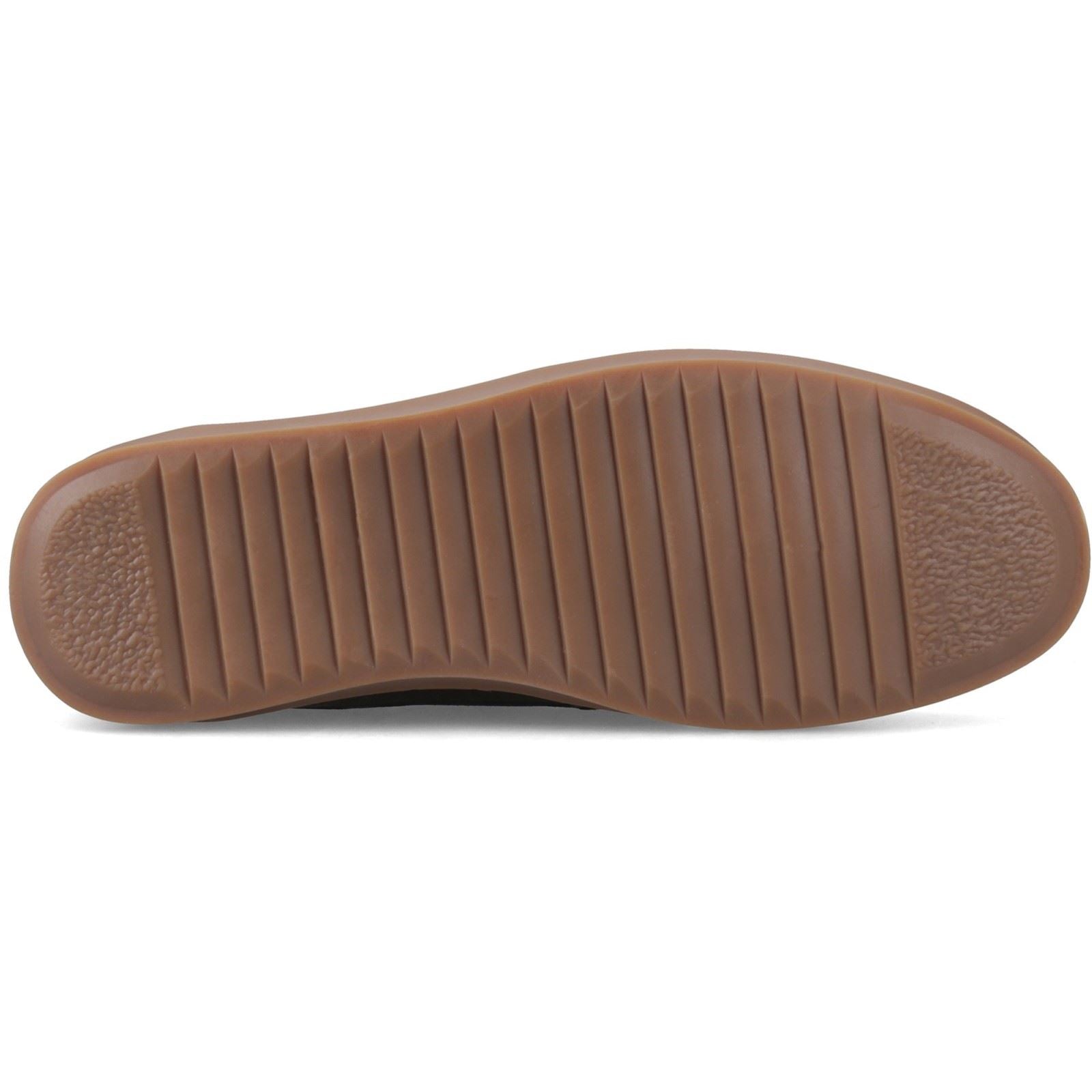 Hush Puppies Madden Boat Shoe Chaussures Bateau En Cuir Pour Hommes Chocolat