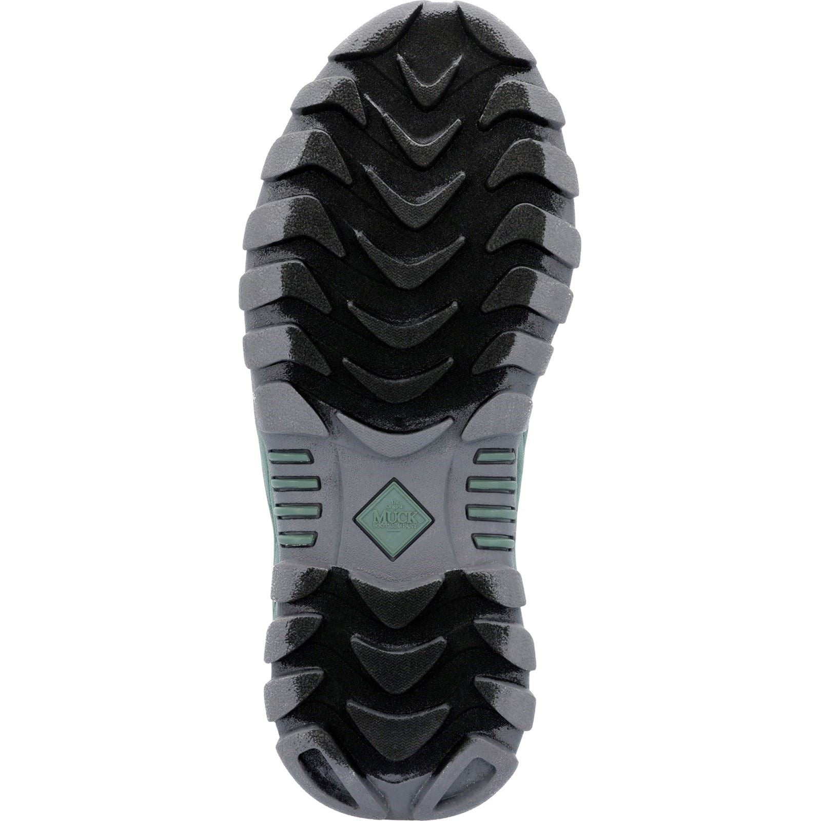 Muck Boots Arctic Sport II Bottes En Caoutchouc Grises À Carreaux