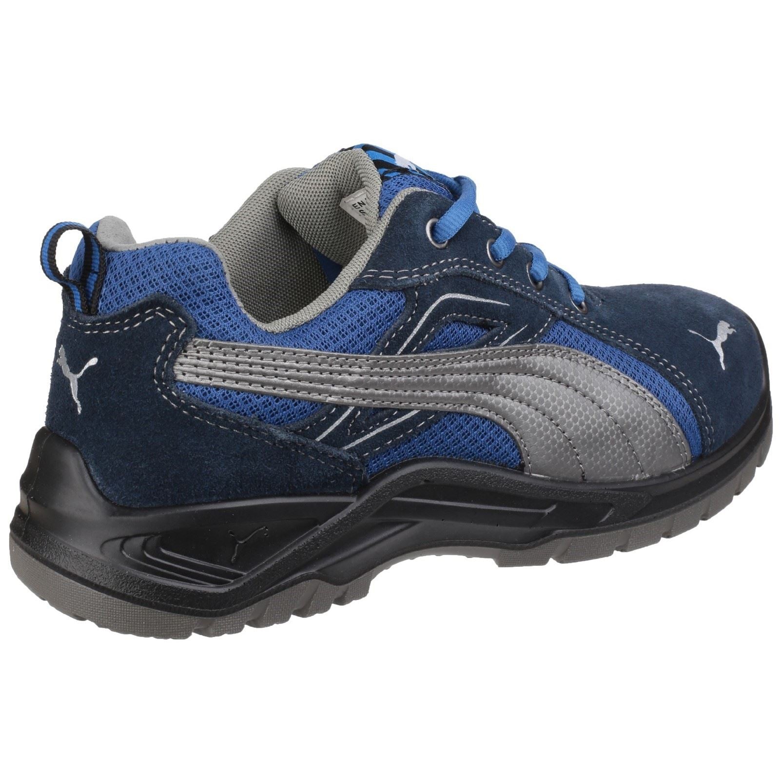 Puma Safety  Baskets De Sécurité Omni Sky Low Suède+Textile Bleu
