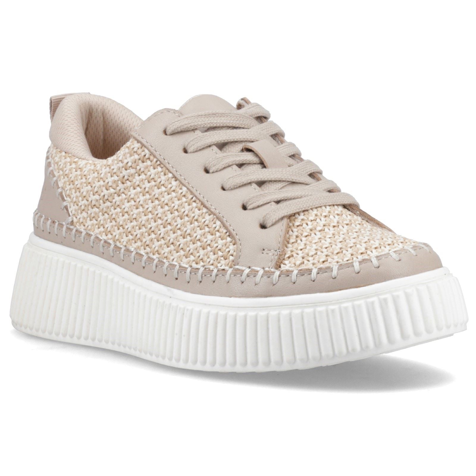 Hush Puppies Haisley Woven Baskets Taupe Pour Femmes En Textile