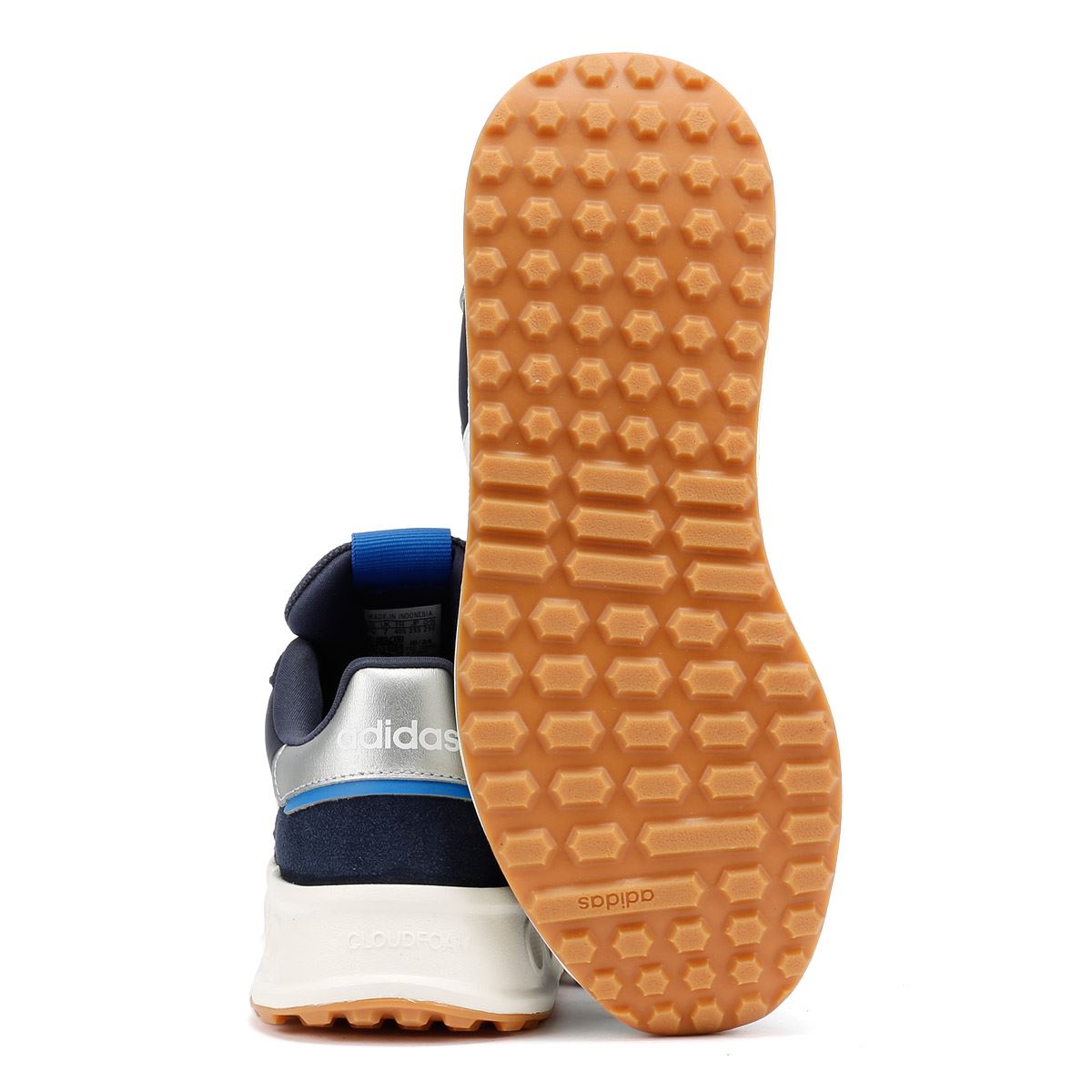 Adidas Run 84 Baskets Bleues Pour Hommes
