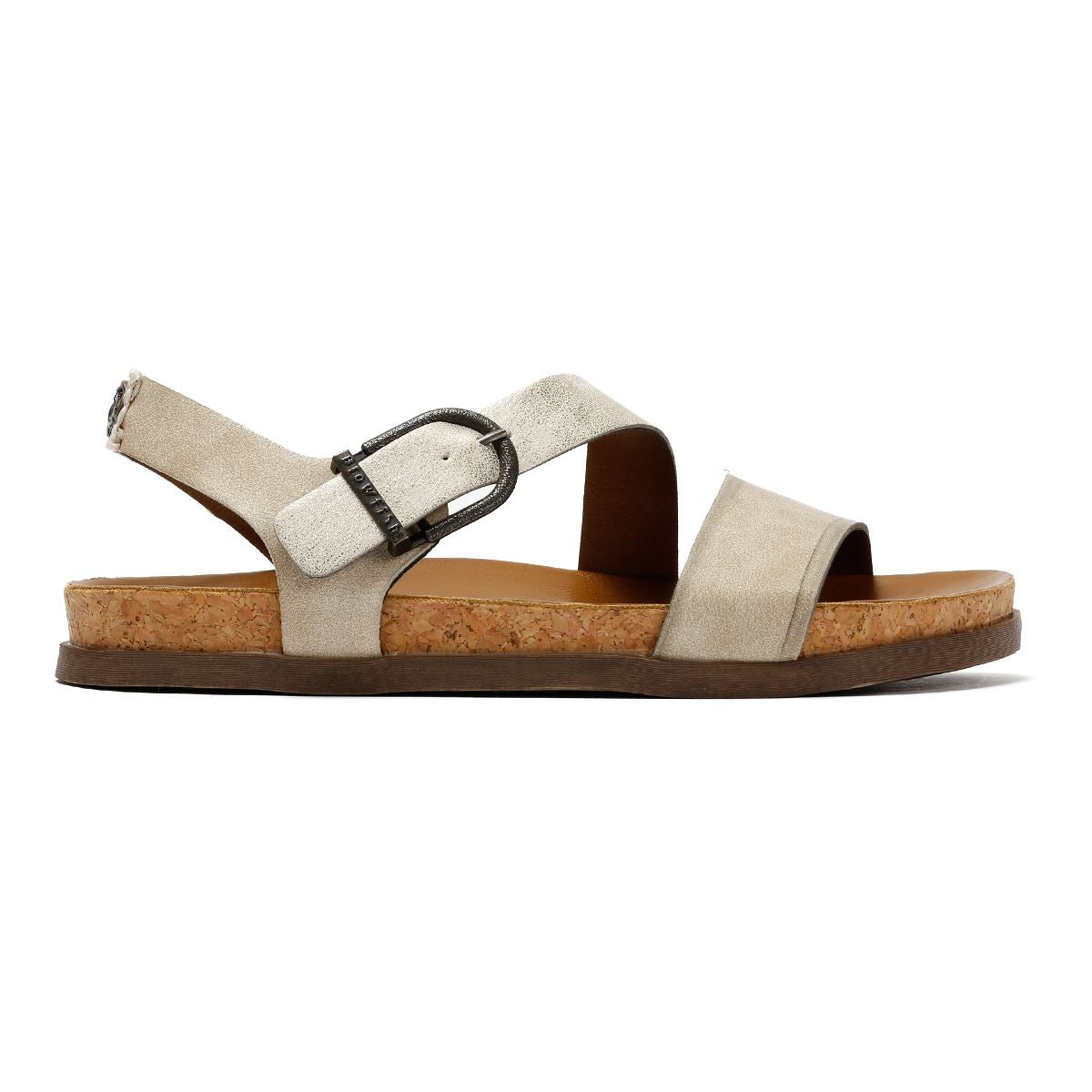 Blowfish Malibu Lance Sandales Grises Pour Femmes