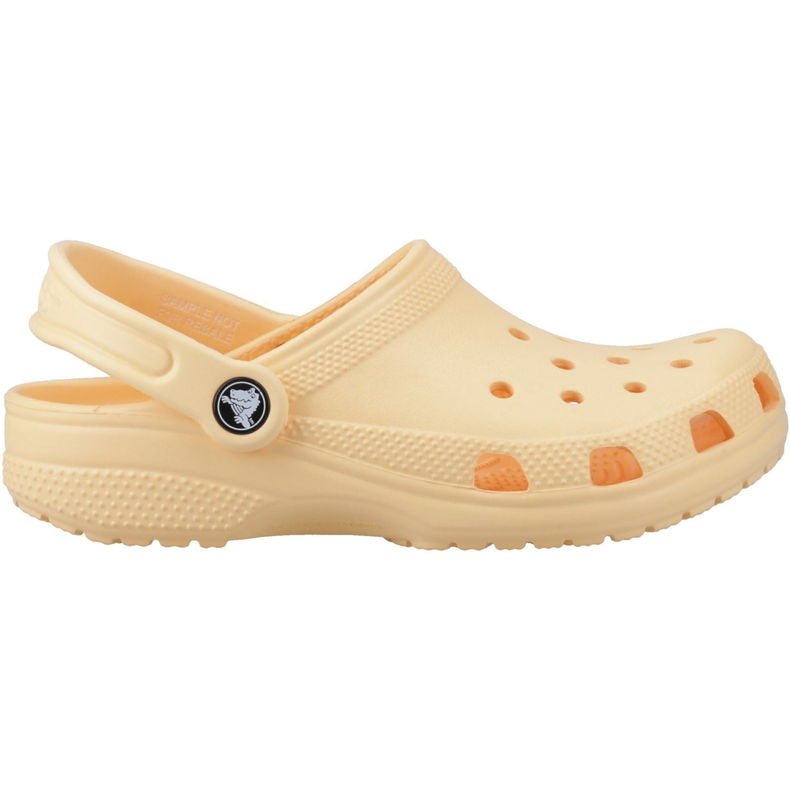 Crocs Toddler Classic Clog Chaussures Plates Thermoplastiques Golden Hour