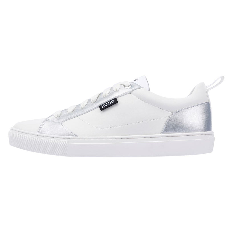 Hugo Morrie Tennis Baskets Blanches Pour Femmes