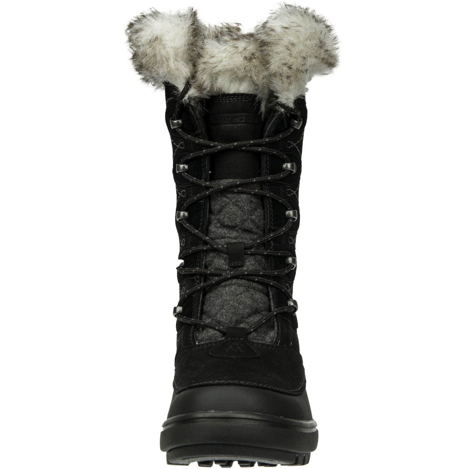 Helly Hansen Sport Garibaldi Bottes En Cuir Pour Femmes Noires Jais