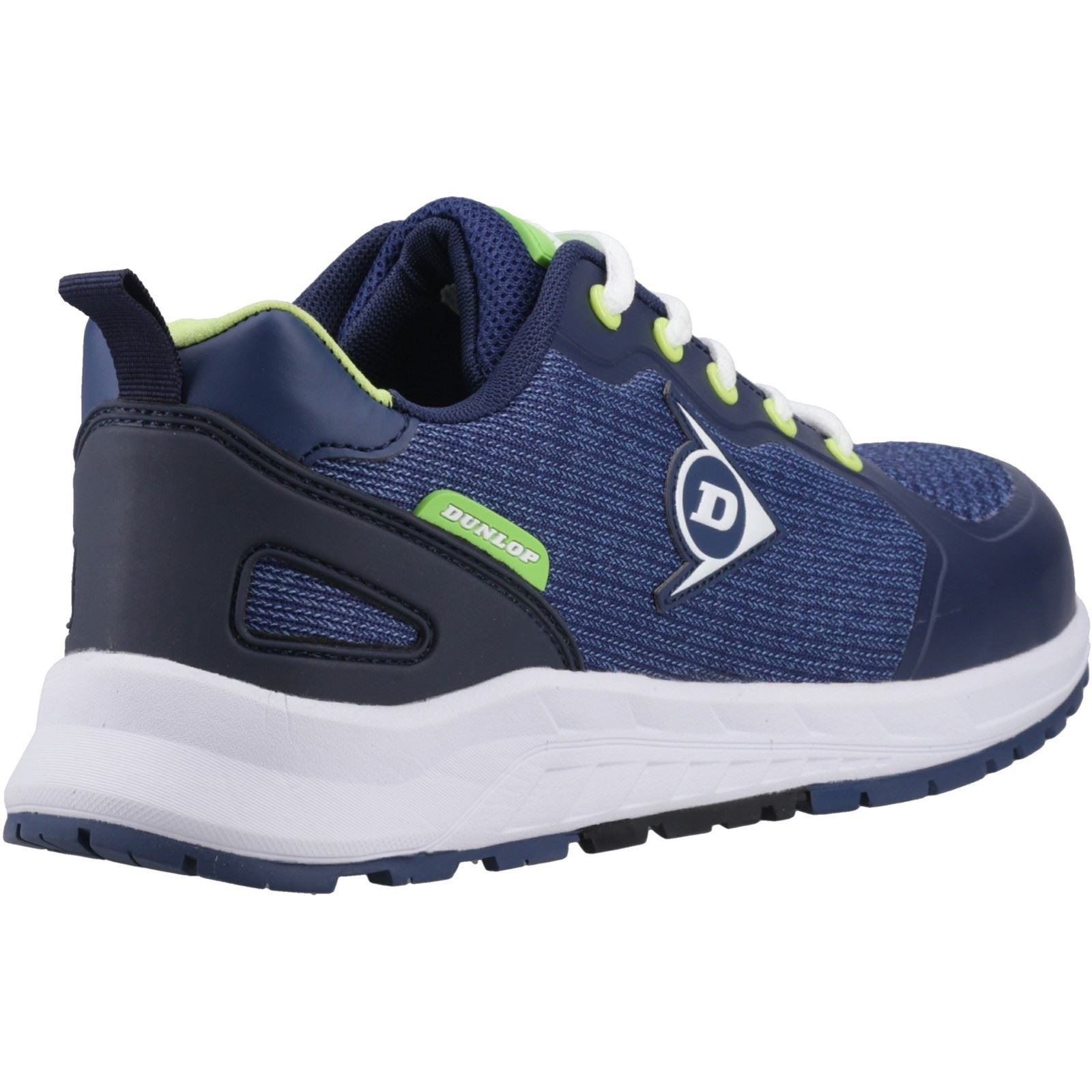 Dunlop T-Max Baskets De Sécurité Pour Hommes En Textile Bleu Marine/Lima