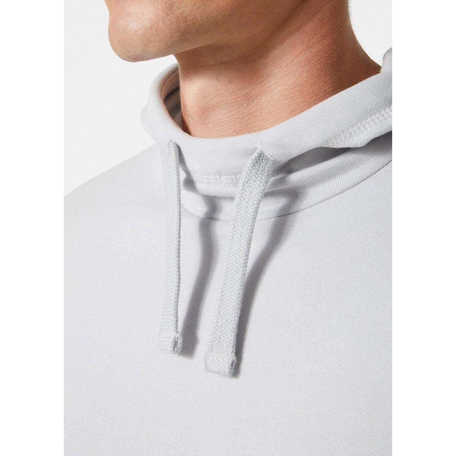 Helly Hansen Workwear Classic Sweat À Capuche Gris En Coton Pour Homme