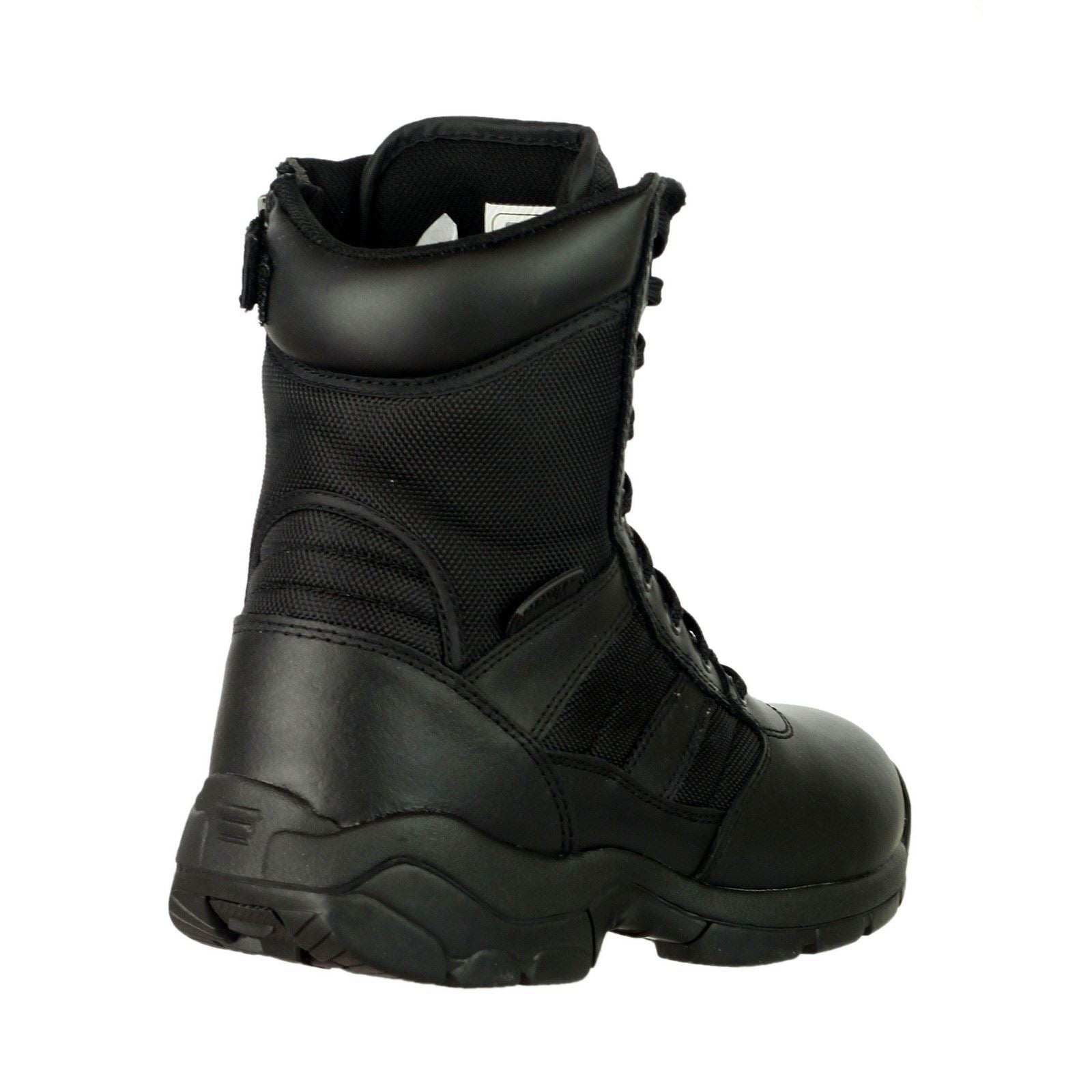 Magnum  Bottes De Sécurité Noires En Cuir/Nylon À Fermeture Éclair Latérale Panther 8.0