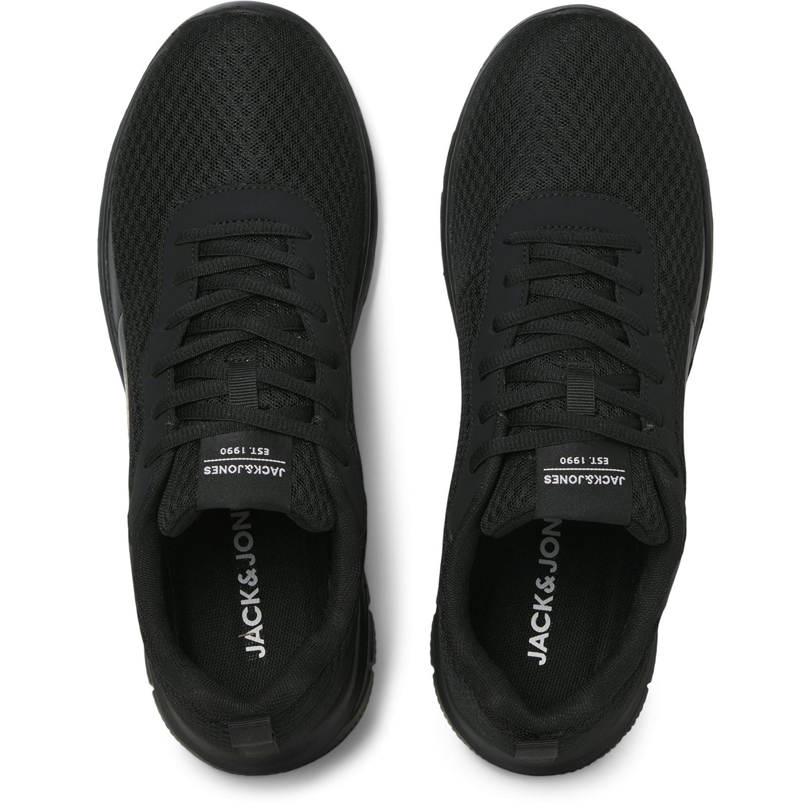 Jack & Jones Taylor Mesh Baskets Pour Homme En Polyuréthane Anthracite