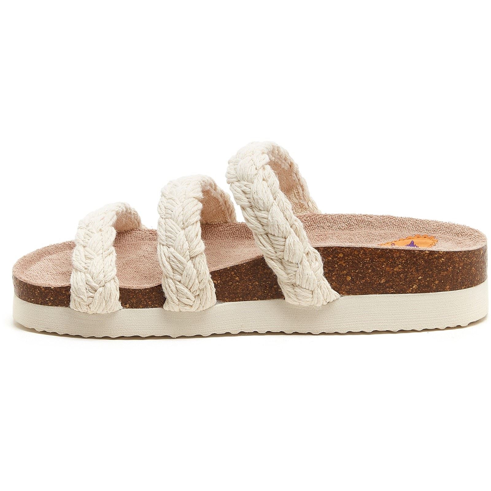 Rocket Dog Ashley String Braid Sandales Naturelles En Coton Pour Femmes