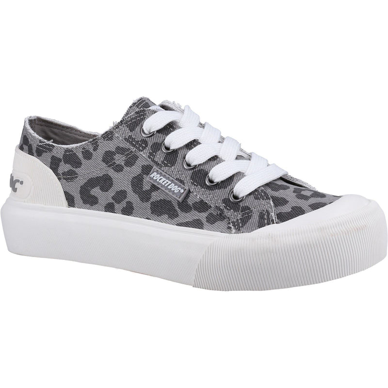 Rocket Dog Jazzin Plus Ames Baskets En Coton Pour Femmes, Gris